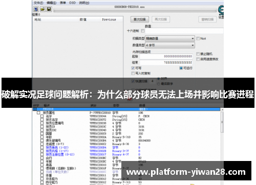 破解实况足球问题解析:为什么部分球员无法上场并影响比赛进程 破解实况足球问题解析:为什么部分球员无法上场并影响比赛进程